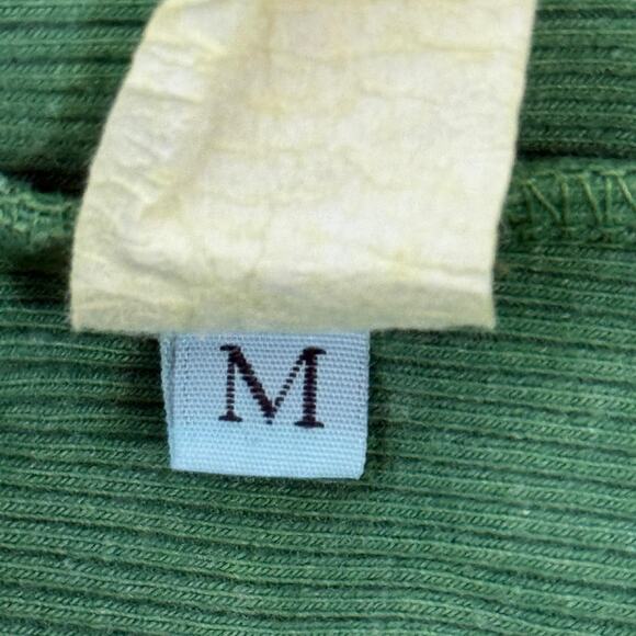 LABIZ Los Angeles Ribbed Lounge Shorts Women’s Medium Green Stretch Knit Shorts - Picture 8 of 8